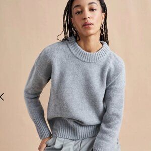 La Ligne Sweater | La Ligne Marin Sweater in Grey
